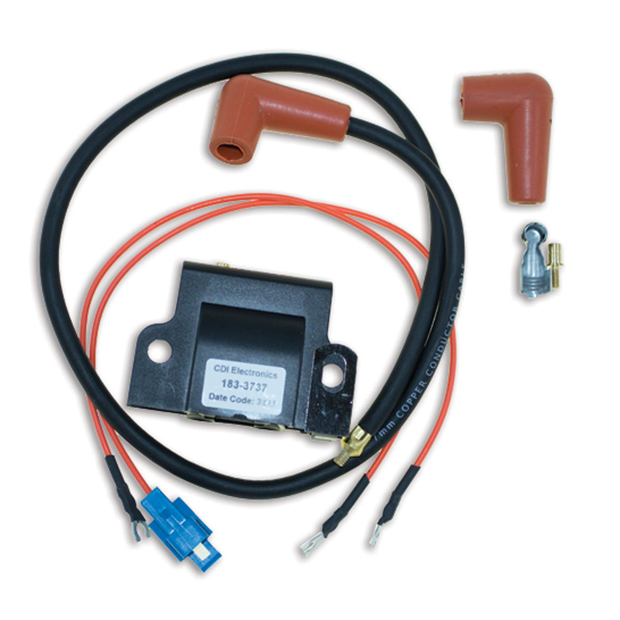 CDI Electronics 183-3737 Johnson/Evinrude Universal Replacement Ignition Coil (1972-2006)
