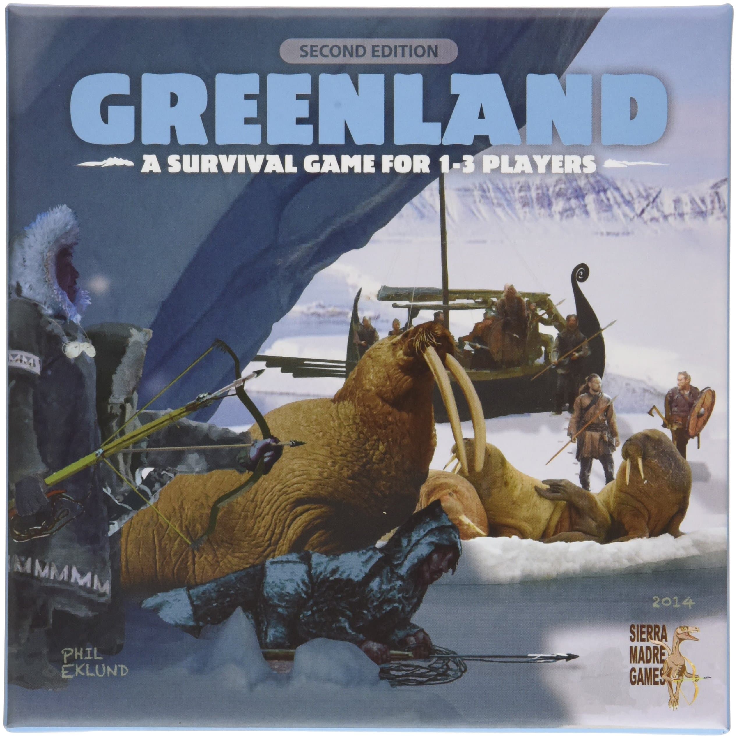 Sierra Madre Greenland Second Edition Board Game