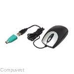 iOne LYNX-M9 3-Button USB/PS2 Optical Scroll Mouse