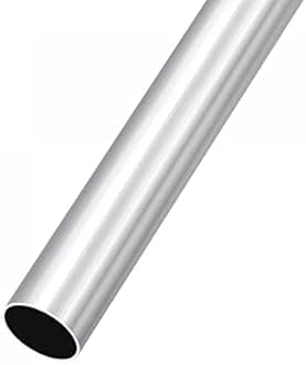 sourcing map 6063 Aluminum Tube (23mm OD x 20mm ID x 300mm L), Aluminum Round Tubing - for Home Furnishing, Machinery, DIY Handicraft
