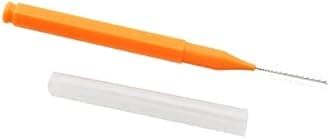 PZRT 5pcs Orange Shower Head Cleaning Brushes, Shower Nozzle Brush, Computer Keyboard Gap, Phone Hole Gap Cleaning Brush