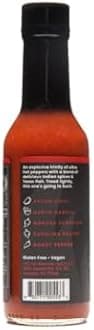 Ancho Masala Scorpion Reaper Hot Sauce By Bravado Spice Gluten Free, Vegan, Low Carb, Paleo Hot Sauce All Natural 5 oz Hot Sauce Bottle Award Winning Gourmet Hot Sauce