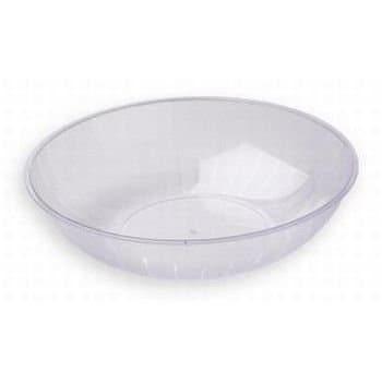 Clear Plastic Serving Bowl, 2-Gallon