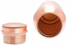 KR Sales Pure Copper Bottle Handmade Copper Bottle Water Bottle | Lightweight Leak-Proof Durable | Rust-Free Tamba Bottle
