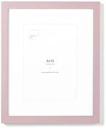 Opposite Wall - 8x10 in - Real Wood Pink Picture Frame - Lightweight, Versatile & Shatterproof - Wall Hanging & Tabletop Photo Frame - Office, Gallery & Home Decor