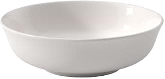 For Me Elegant Bowl for Soups and Salads, Premium Porcelain, Dishwasher Safe, White, 16.5 oz