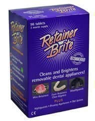 Retainer Brite 2 Month (72 Tablet) Pack includes Retainer Box