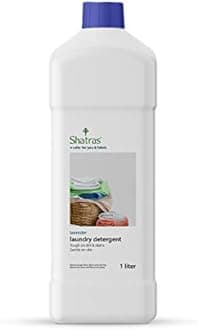Shatras Liquid Detergent 1 Liter | Laundry Liquid for Fabric Care | Suitable for Top-Load and Front Load Machine and Hand Wash | Concentrated Laundry Detergent (1 Litre)