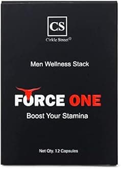 CIRKLE STREET Wellness force One Capsule, Health & Immunity for Men, Natural with No Side Effects - Pack of 12 Capsules