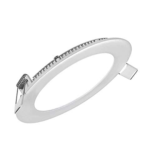 Hometric LED Panel Light Round LED Recessed Ceiling Lamp Flat Panel Down Light Ultra Slim Lamp Cool White 6500K 3W/6W/9W/12W/15W/18W (24)