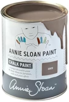 Annie Sloan Chalk Paint® (Coco, 1 Litre/33.8 Fl Oz) a unique decorative paint for furniture, cabinets and home décor with no sanding or priming