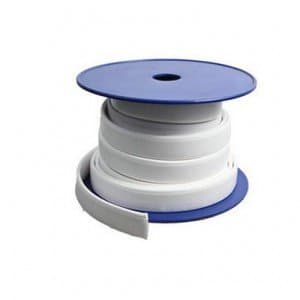 EPTFE Expanded PTFE Sponge Soft Gasket / Width: 1" / Thickness: 0.395" / 30 Foot Long Roll
