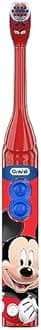 Oral-B Kid's Battery Toothbrush Featuring Disney's Mickey Mouse, Soft Bristles, for Kids 3+