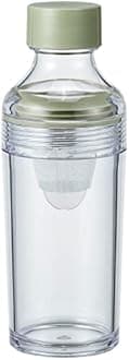 HARIO FIBP-16-OG Filter-In Bottle, Portable, Smoky Green, Practical Capacity: 5.6 fl oz (160 ml), Made in Japan