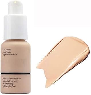 58g Foundation Full Coverage Foundationes Flawless Concealer Foundation Matte Oil Control Concealer Long Lasting Moisturizing Base Liquid Cover Cream Colour Changing Foundations for women&girls