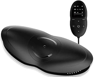 Breadom Electric Lumbar Traction Device, with Heat Function and Adjustable Intensity, Lower Back Pain Relief Devices, Electric Inflatable Back Stretcher Device for Waist Relieve