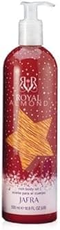 JAFRARoyal Almond Body Oil Holiday Bonus size[Amazon-developed Certification] Compact by Design