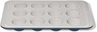 OXO Good Grips Non-Stick Pro Ceramic Coated Metal Bakeware 12 Cup Muffin Pan – Storm Blue