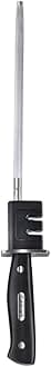 C77TR-9SHP Triple Rivet Collection Steel Knife Sharpener, 9-Inch, Black