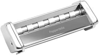 Marcato AC-150-PAPL Pappardelle Accessory for Atlas 150 Pasta Machine, Chrome-Plated Steel, Silver