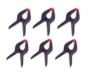 6 PCS 3.75" Spring Clamps