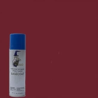 Dip Wizard Hydrographic Paint 12 Ounce Aerosol Spray Can Base Coat Hydro Graphic Film Water Transfer Printing Hydro Dipping Dip Paint (Deep Wine Red)