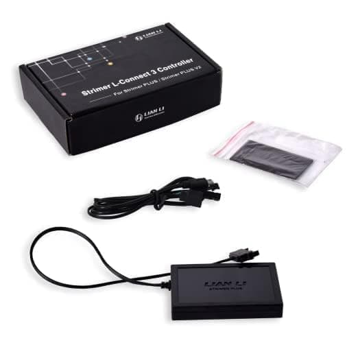 Lian Li L-Connect 3 Controller for Strimer Plus V1 & V2 Cables - Advanced RGB Lighting Control for PC