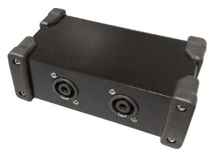 NL4-SPLIT Speakon Splitter Box - One NL4MP Input to Two NL4MP Outputs