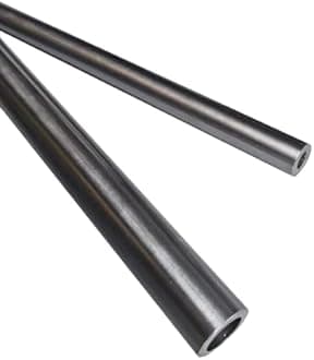 1Pc Precision Carbon Steel Tube - 25/50cm Hollow Round Pipe for Automotive & Mechanical Use - Durable Cold Rolled Steel(OD10xID8mmx25cm)