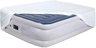 Bedecor Fitted Sheet for Air Mattress,Inflate Without Disassembly，Convenient & Firm,Deep up to 21"-King