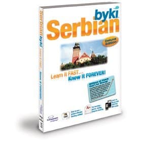 Byki Serbian Language Tutor Software & Audio Learning CD-ROM for Windows & Mac