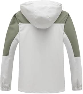 GIISAM Rain Jacket for Women, Women's Waterproof Lightweight Rain Jackets Packable Raincoat Windbreaker Coat with Hood