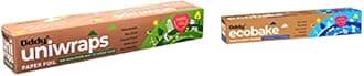Oddy Uniwraps Food Wrapping Paper + Baking and Cooking Parchment Paper (White)