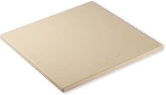 13.2" x 13.2" x 0.6" Square Cordierite Pizza Baking Stone Perfectly Compatible for Ooni Karu, Koda & Fyra 12 Pizza Oven