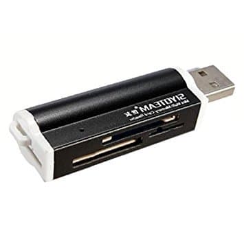 Card reader - Siyoteam Black USB2.0 Card Reader Card Reader Memory Micro SD SDHC MMC T