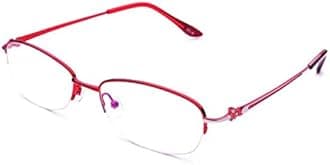 Jcerki Half Frame Reading Glasses Strength women fashion Readers EyeGlasses