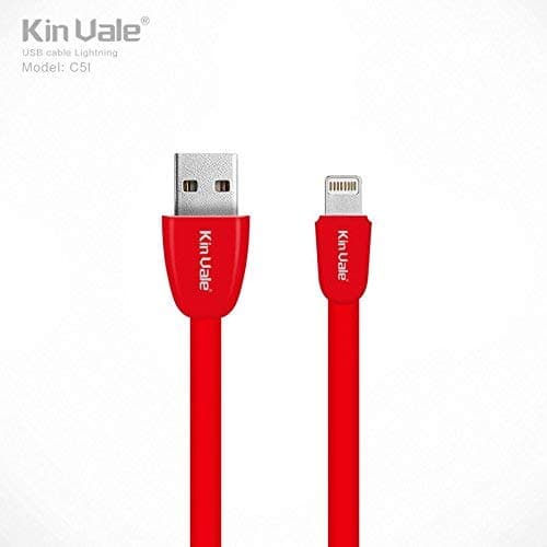KIN VALE – Super Strong Cable iOS red