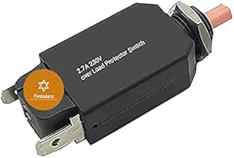 Mixer grinder - "Overload Protector Switch" 2.7 AMP 240V Fits- Sumeet, Pigeon ,,Orient, Bajaj , jyothi, Cello, Crompton , prestige, premier xpress , boss, rico, morophy richards ,croma, lifelong , Singer, Signora , Nirlep, Jaipan etc..(3 unit's)