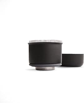 Stagg Pour Over Coffee Dripper 10 oz [X], For Brewing a 10 oz cup of Coffee, Stainless Steel Double Wall Vacuum Insulated, Non-Clogging, Fast Drip, Portable Coffee Maker + 15 Filters