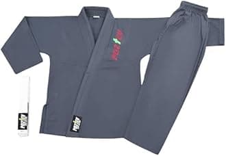 Kids Brazilian Jiu Jitsu Gi For Kids BJJ Gi Youth Grappling Kimonos Preshrunk Lightweight Martial Arts Uniform