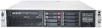 HP Proliant DL380P G8 8 Bays 2.5 Server - 2X Intel Xeon E5-2609 2.4GHz 4 Core - 32GB DDR3 REG Memory P420i 512MB Raid Controller - 600GB (2X 300GB 10K SAS HDD) - 2X 750w PSU (Renewed)