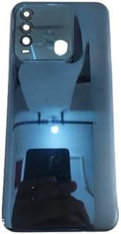 BringUAll Replacement Back Panel Housing Body Compatible with Tecno Spark 8T Black