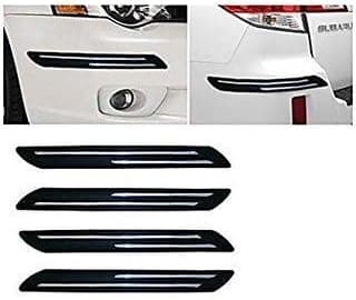 SE_HomeZ Car Bumper Protector Guard with Double Chrome Strip for Toyota Land Cruiser 200