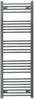 Myhomeware Anthracite Grey Heated Bathroom Towel Rail Radiator For Central Heating Elegant Designer In UK (450mm x 1400mm (h))