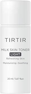 TIRTIR Milk Skin Toner Light|Instant Hydration With 4% Niacinamide, Pore-Tightening, Vegan Toner For Acne-Prone, Sensitive & Oily Skin, Fungal Acne Safe, Panthenol, Allantoin, Vitamin B, 0.67 Fl Oz