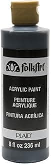 FolkArt Acrylic Paint in Assorted Colors (8 oz), , Licorice