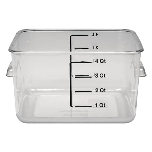 Rubbermaid 3.8 Litre Space Saving Container - Clear