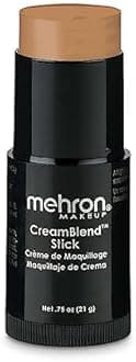 Mehron Makeup CreamBlend Stick - Foundation (.75 oz) (LIGHT TAN)