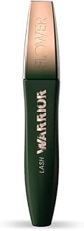 Flower Beauty Lash Warrior Mascara - Volumizing Lashes, Length & Definition, No Clumping (Fierce Black)