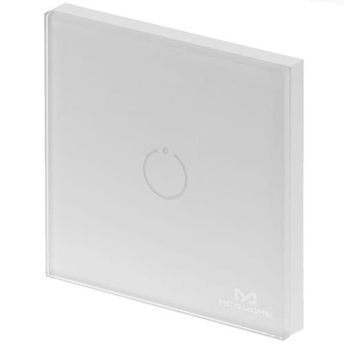 MH-S411-EU Touch Panel Switch with 1 Button - White by MCO Home